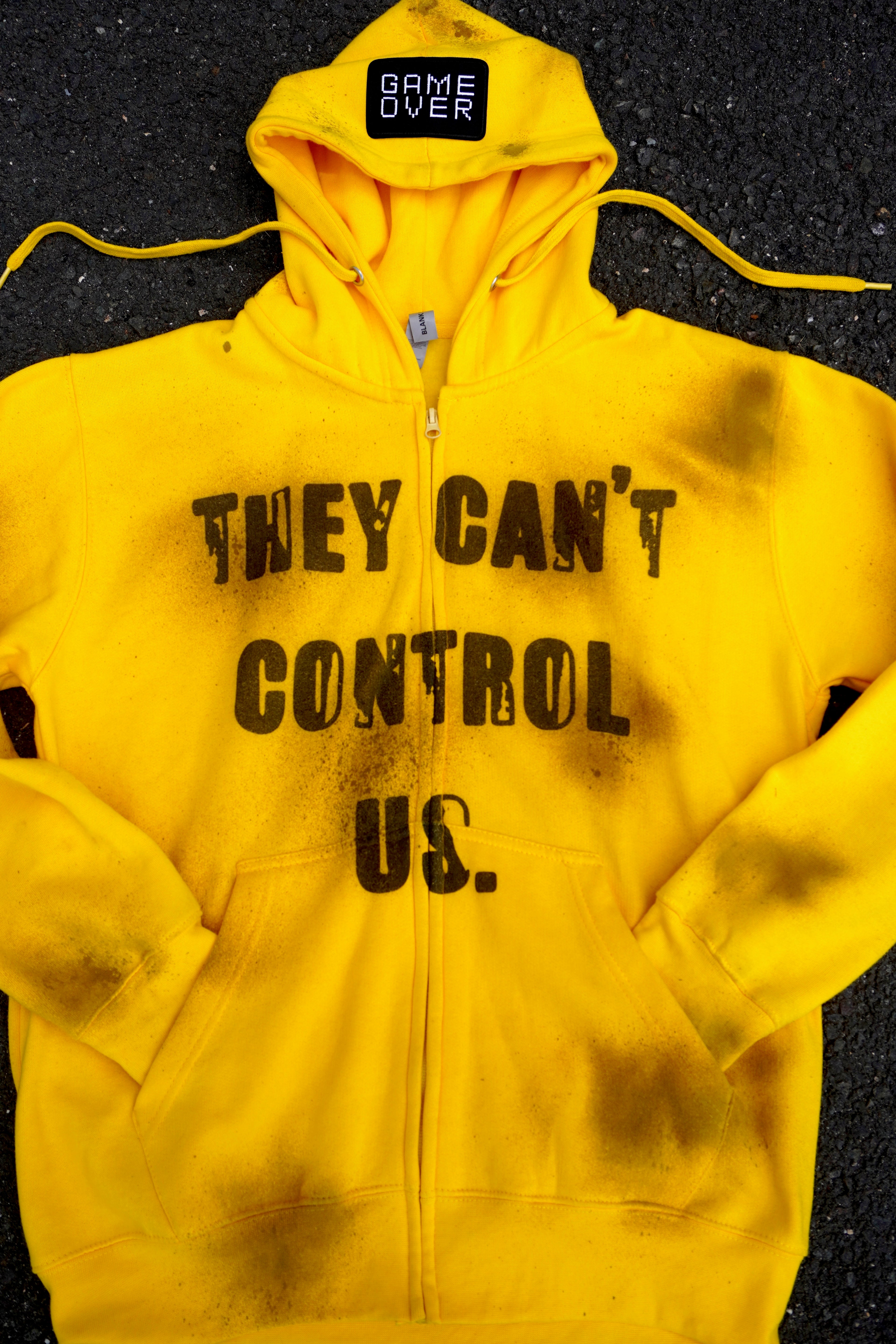 “They Can’t Control Us” Zip Up (prototype)