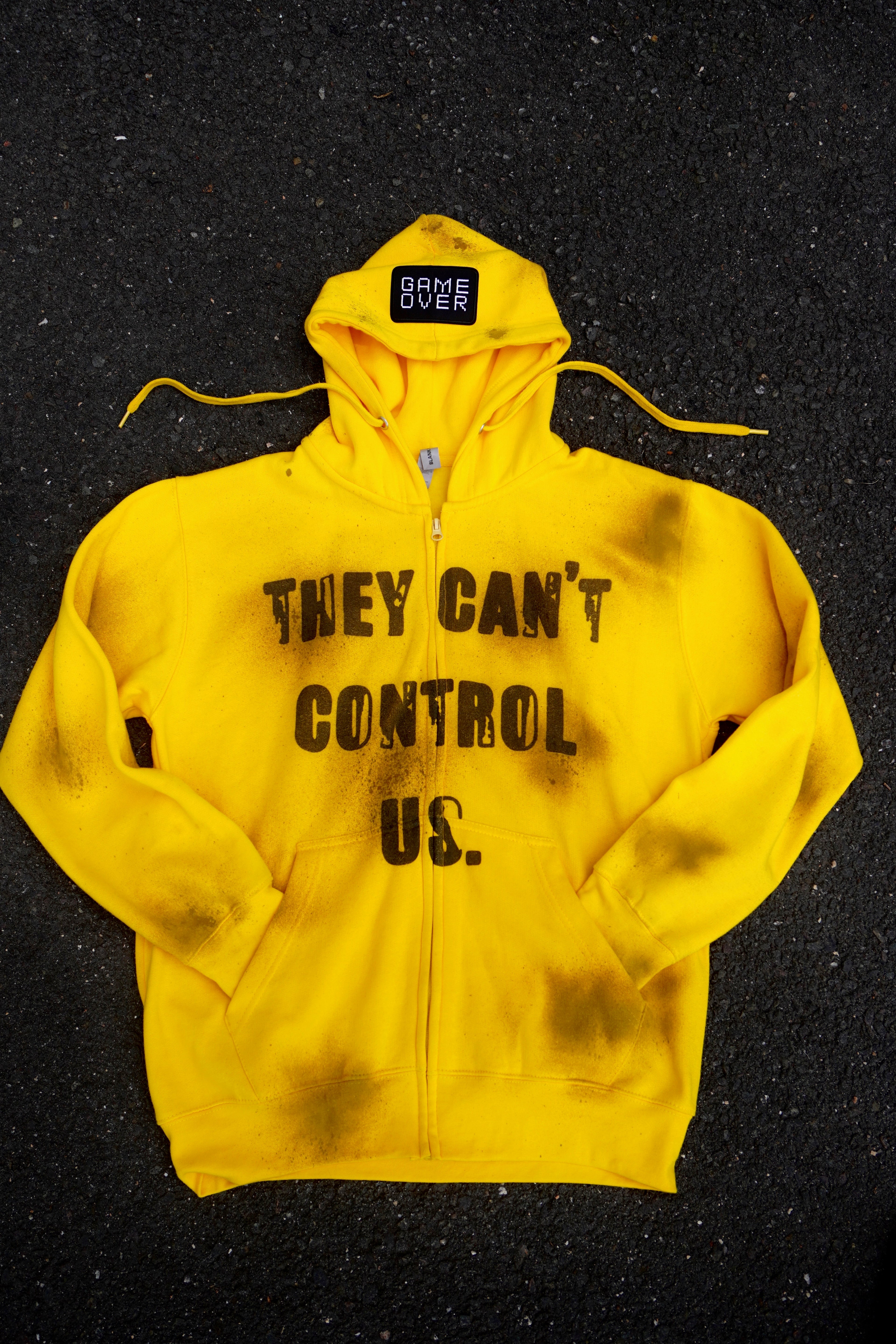 “They Can’t Control Us” Zip Up (prototype)